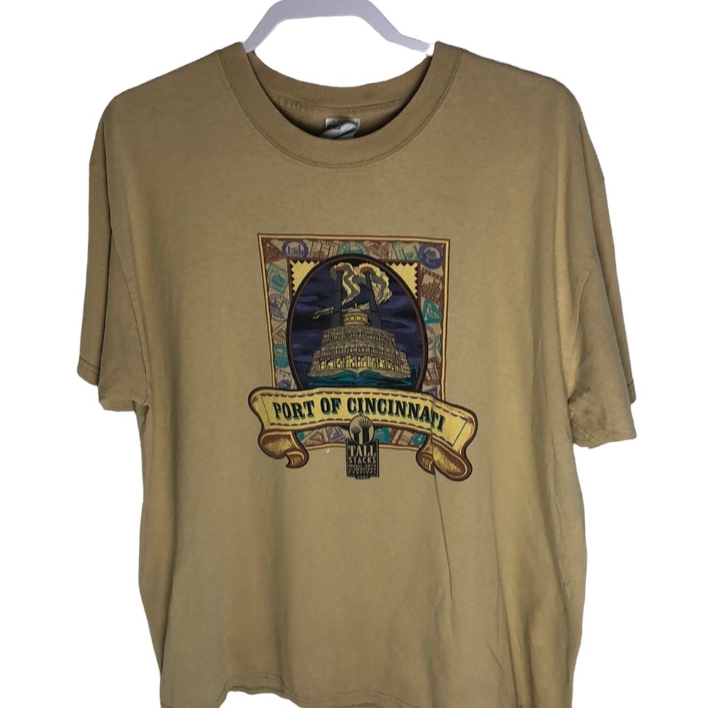 Port of Cincinnati Music & Heritage Festival Shirt Men’s Size XL